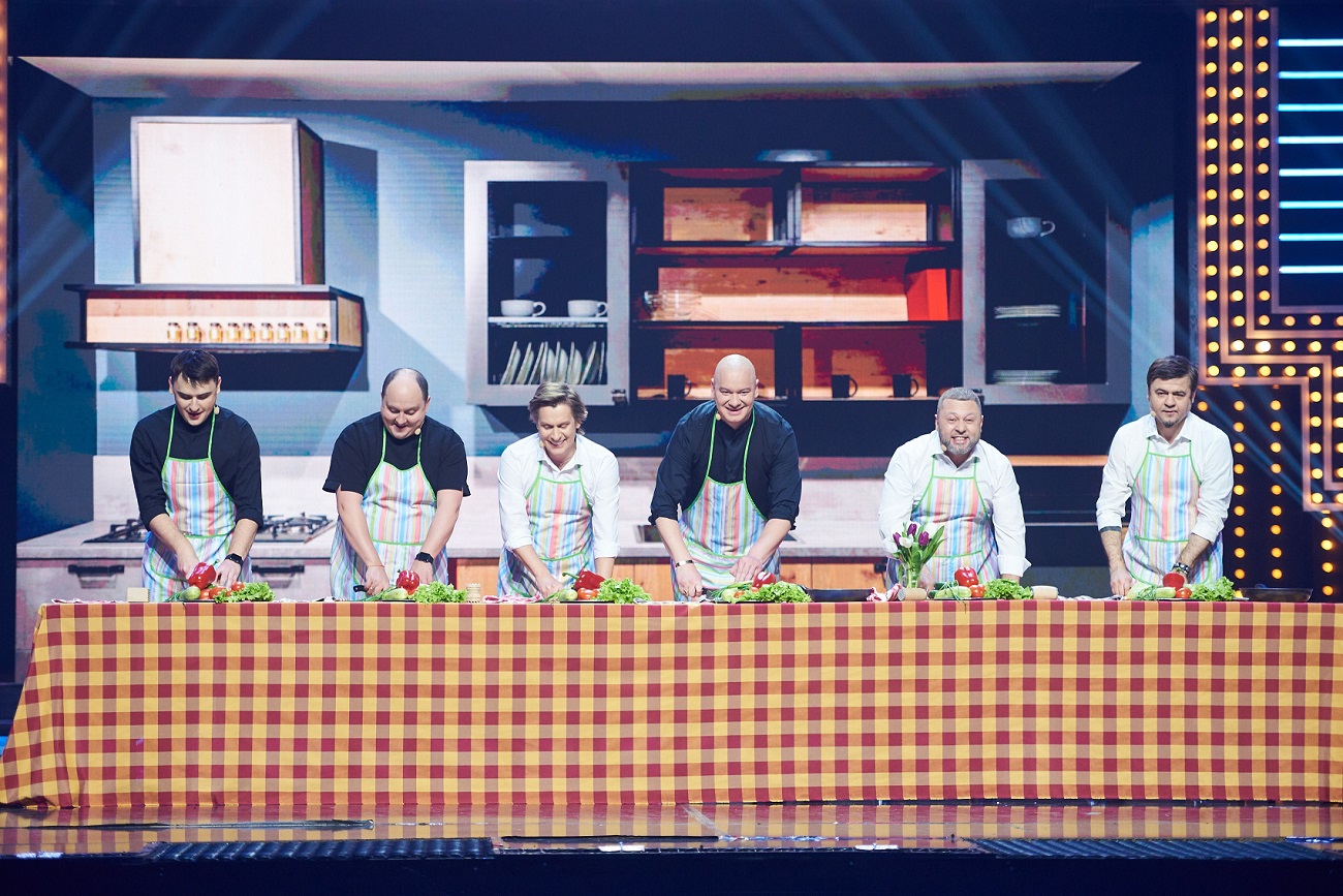 Зйомки кліпу Потапа та Юрій Ткач у шоу-балеті Могилевської: «1+1» покаже новий «Вечірній квартал»